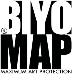 Biyomap Réutilisable Artwork livraison et sac de rangement 60x70cm bleu 