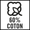 60% coton