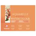 Bloc papier aquarelle Etival Clairefontaine (Grain Fin  - 300g/m²), 18 x 24 cm, 25 feuilles