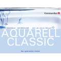Papier Aquarell Classic grain torchon Gerstaecker, 24 cm x 32 cm, 300 g/m², Bloc collé 4 côtés, 2. Grain torchon