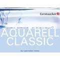 Papier Aquarell Classic grain torchon Gerstaecker, 36 cm x 48 cm, 300 g/m², Bloc collé 4 côtés, 2. Grain torchon