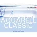 Papier Aquarell Classic grain torchon Gerstaecker, 30 cm x 40 cm, 300 g/m², Bloc collé 4 côtés, 2. Grain torchon