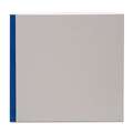 Cahier pour esquisses et ébauches K & P, 21 x 21 cm Carré- 100 g/m² - 144 pages, Bande de lin bleue, Carnet à esquisses