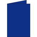 Cartes de voeux Clairefontaine, Carte double - 11 x 22 cm - 25 cartes, Bleu roi