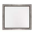 Set châssis entoilé + caisse américaine, 40 cm x 50 cm, Argent, 3. Argent