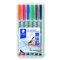 Feutre universel non-permanent Staedtler Lumocolor, étui