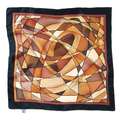 Foulards en soie Nicki Ideengutta, Tourbillon - 55 x 55 cm - Pongé 8