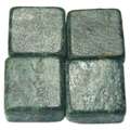 Set de pierres de mosaïque en marbre, Sachet de 250 g, env. 50 carreaux, 15 × 15 × 8 mm, Vert jade
