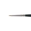 Brosse Kolinsky couleur rouge Winsor & Newton, 2/0, 1,20