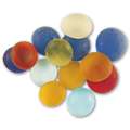 Galets de mosaïque en verre, Multicolore glacé, Paquet de 100g