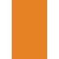 Papier de couleur, 50 x 70 cm - 130 g/m² - Paquet de 10 feuilles, Orange clair