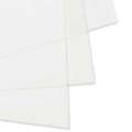 Plaques en polyester Vivak (PET-G), format : 25 x 50 cm - épaisseur : 1,5 mm