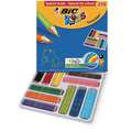 Etui de crayon de couleur Bic Kids Tropicolors, 216 crayons