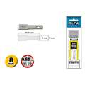 Lames de rechange pour cutter scalpel Olfa AK-4, Lames biseautées
