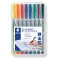 Feutre universel non-permanent Staedtler Lumocolor, étui
