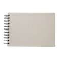 Carnet de croquis à spirale K & P, 10,5 cm x 14,8 cm, 130 g/m², Rugueux