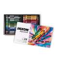 Coffrets de craies aquarellables Jaxon, 24 crayons