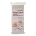 Pâte à modeler Keramiplast, Blanc - 0,5 kg