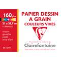 Papier Etival Color Clairefontaine, A4 - 21 x 29,7ccm, Couleurs vives