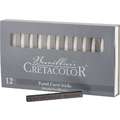 Coffret de 12 sticks pastel carré Cretacolor, 6B