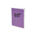 Zap Book Clairefontaine (80g/m2 - dos carré collé), Nouvelles couleurs (bleu, orange, rose ou violet), A6