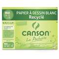 Pochette de papier à dessin recyclé XL Canson, 24 x 32 cm - 160 g/m², 10 feuilles