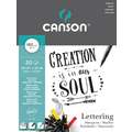 Bloc Canson Handlettering, 20 feuilles - 24x32cm - 180g/m², 180 g/m²