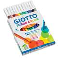 Schoolpack feutres Giotto Turbo color, 12 feutres