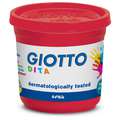 Set de 6 couleurs gouache au doigt Giotto, 6 x 100 ml