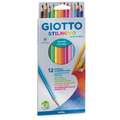 Coffret de crayons aquarellables Stilnovo Giotto, 12 crayons