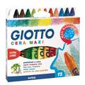 Coffret de crayons à la cire Cera Maxi Giotto, 12 crayons