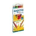 Crayons de couleurs Elios Wood Free, Etui de 24 crayons