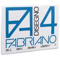 Papier dessin designo 4 Fabriano, 24 cm x 33 cm, 220 g/m², Fin