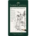 Coffret de crayons graphite Castell 9000, Design