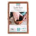 Argile souple Soft-Ton Glorex, 0,5 kg, Terre cuite