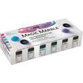 Set de 6 couleurs à marbrer Magic Marble Kreul, Set couleurs métalliques, Set