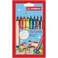Etui de feutres Trio Scribbi Stabilo, Etui 8 couleurs