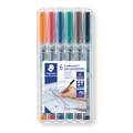 Feutre universel non-permanent Staedtler Lumocolor, étui