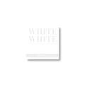 Papier White White Fabriano®, 20 x 20 cm - 300 g/m² - Bloc de 20 feuilles, Collé en tête, 20 x 20 cm - 300 g/m² - Bloc de 20 feuilles