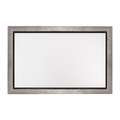 Set châssis entoilé + caisse américaine, 50 cm x 70 cm, Argent, 3. Argent