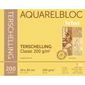 Blocs de papier aquarelle Schut Terschelling, 24 cm x 30 cm, 200 g/m², Classic, Fin