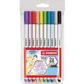 Set de feutres brush Pen 68 STABILO®, Set de 10 feutres