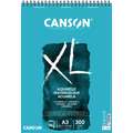 Bloc XL aquarelle 300 g/m² Canson, 29,7 x 42 cm (A3), 30 Fles, Fin, 29,7 x 42 cm (A3)
