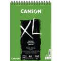 Bloc Canson XL dessin 160 g/m², 21 x 29,7 cm (A4) - 50 feuilles, Bloc spiralé, 160 g/m²