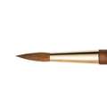 Pinceau Isabey martre Kolinsky pointe ronde fine, série 6227, Taille 12 - Larg. 6,8 mm