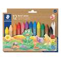 Set de craies à la cire Noris Junior 224 Staedtler, 12 crayons, Set