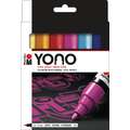 Sets de marqueurs acryliques Marabu Yono, 12 x 1,5 - 3 mm