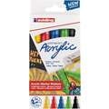 Marqueur acrylique moyen edding 5100, Set, Basic, 2-3 mm