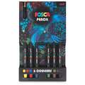 Coffrets de crayons de couleur Posca, 6 crayons, Set