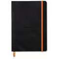 Carnet Rhodiarama Goalbook dots, Noir, A5, 14,8 cm x 21 cm, 90 g/m²